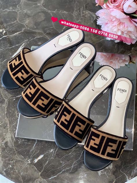 women fendi slippers|latest Fendi slippers for ladies.